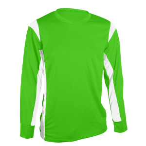 YOUTH SOCCER JERSEY - Neon Green, M
