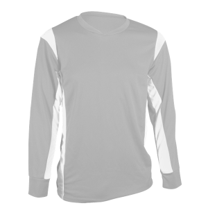 YOUTH SOCCER JERSEY - Silver, M