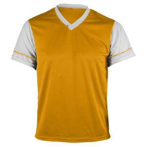 ADULT  SOCCER JERSEY - Gold, M