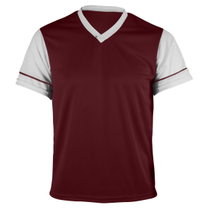 YOUTH SOCCER JERSEY - Maroon, M