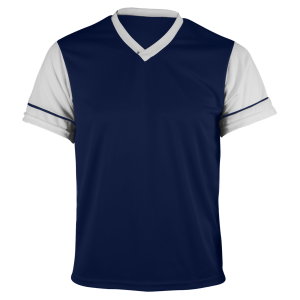 YOUTH SOCCER JERSEY - Navy Blue, M