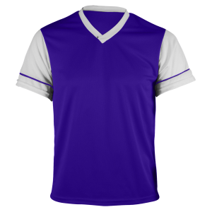 YOUTH SOCCER JERSEY - Purple, M
