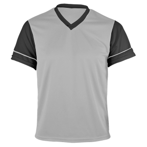YOUTH SOCCER JERSEY - Silver, M