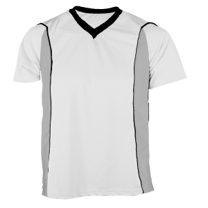 ADULT  SOCCER JERSEY - Silver, M