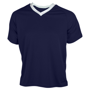 YOUTH SOCCER JERSEY - Navy Blue, M