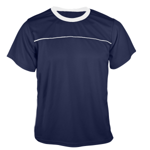ADULT  SOCCER JERSEY - Navy Blue, M