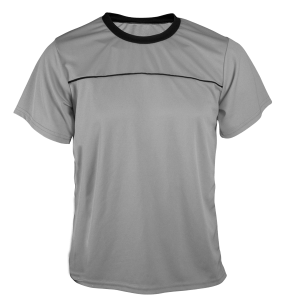 ADULT  SOCCER JERSEY - Silver, M