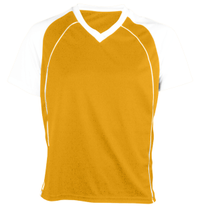 ADULT  SOCCER JERSEY - Gold, M