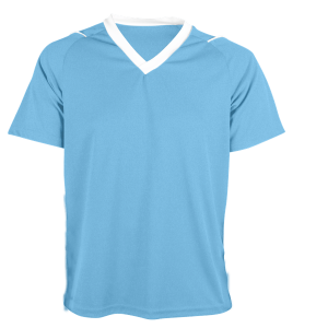 YOUTH SOCCER JERSEY - Columbian Blue, M