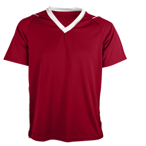YOUTH SOCCER JERSEY - Cardinal, M