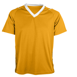ADULT  SOCCER JERSEY - Gold, M