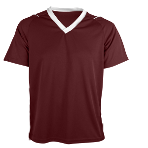 YOUTH SOCCER JERSEY - Maroon, M