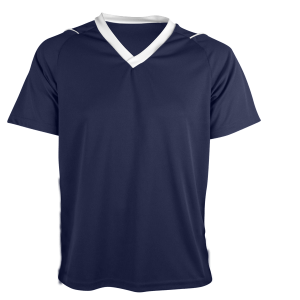 YOUTH SOCCER JERSEY - Navy Blue, M