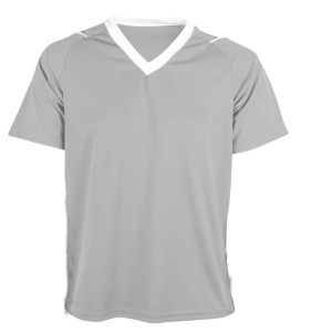 YOUTH SOCCER JERSEY - Silver, M