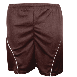 7"  ADULT  ATHLETIC SHORTS - Brown, M