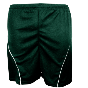 7"  ADULT  ATHLETIC SHORTS - Dark Green, M