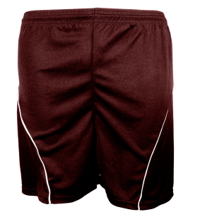 7"  ADULT  ATHLETIC SHORTS - Maroon, M