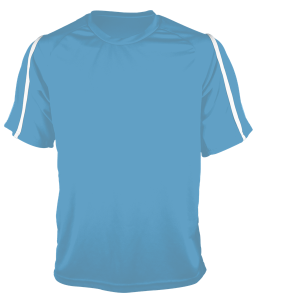 YOUTH SOCCER JERSEY - Columbian Blue, M