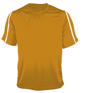 ADULT  SOCCER JERSEY - Gold, M