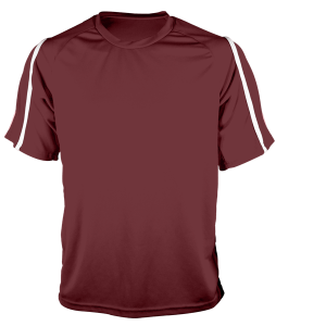 YOUTH SOCCER JERSEY - Maroon, M