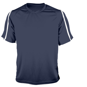 YOUTH SOCCER JERSEY - Navy Blue, M