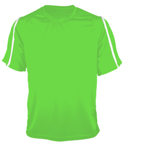 YOUTH SOCCER JERSEY - Neon Green, M