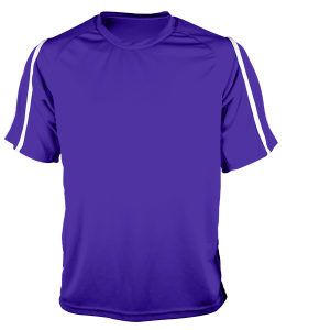 YOUTH SOCCER JERSEY - Purple, M