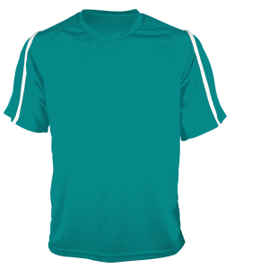 YOUTH SOCCER JERSEY - Teal, M