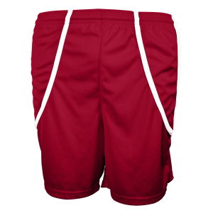 9"  ADULT  ATHLETIC SHORTS - Cardinal, M
