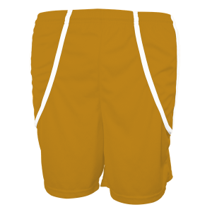 9"  ADULT  ATHLETIC SHORTS - Gold, M