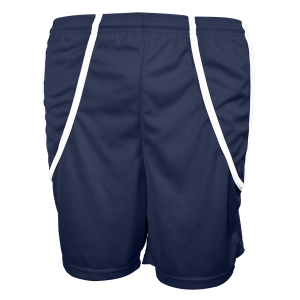 9"  ADULT  ATHLETIC SHORTS - Navy Blue, M