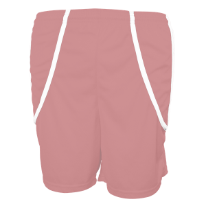 9"  ADULT  ATHLETIC SHORTS - Pink, M