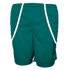 9"  ADULT  ATHLETIC SHORTS - Teal, M