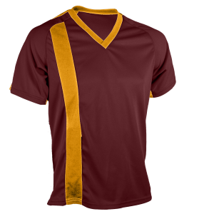 YOUTH SOCCER JERSEY - Maroon, M