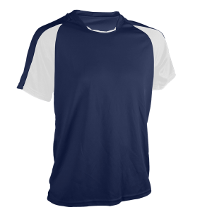 YOUTH SOCCER JERSEY - Navy Blue, M