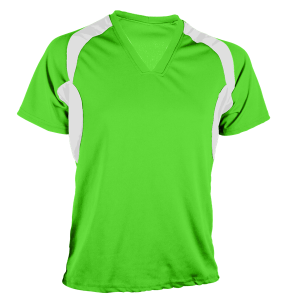 YOUTH SOCCER JERSEY - Neon Green, M