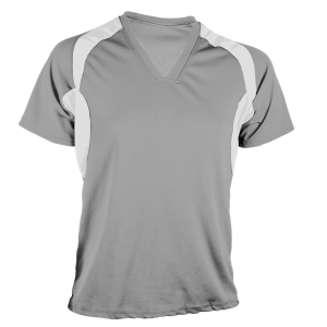 YOUTH SOCCER JERSEY - Silver, M