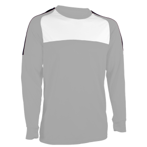 YOUTH SOCCER JERSEY - Silver, M