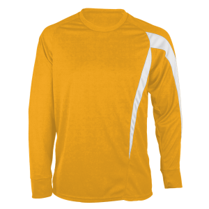 ADULT  SOCCER JERSEY - Gold, M