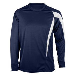 YOUTH SOCCER JERSEY - Navy Blue, M