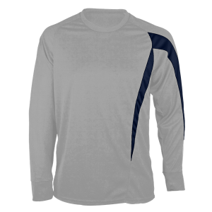 YOUTH SOCCER JERSEY - Silver, M