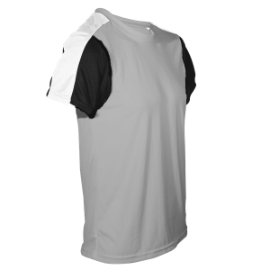 ADULT  SOCCER JERSEY - Silver, M