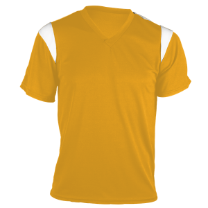 ADULT  SOCCER JERSEY - Gold, M