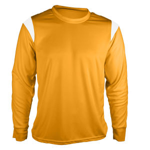 ADULT  SOCCER JERSEY - Gold, M