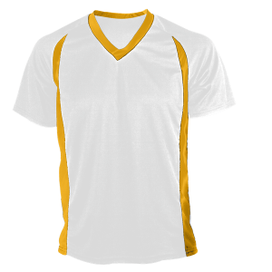 ADULT  SOCCER JERSEY - Gold, M