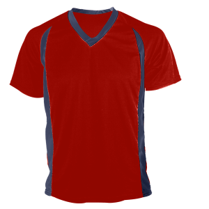 ADULT  SOCCER JERSEY - Navy Blue, M
