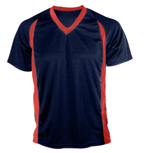 YOUTH SOCCER JERSEY - Navy Blue, M