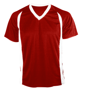 YOUTH SOCCER JERSEY - Red, M