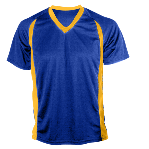 YOUTH SOCCER JERSEY - Royal Blue, M