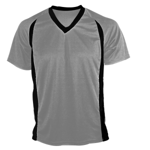 YOUTH SOCCER JERSEY - Silver, M